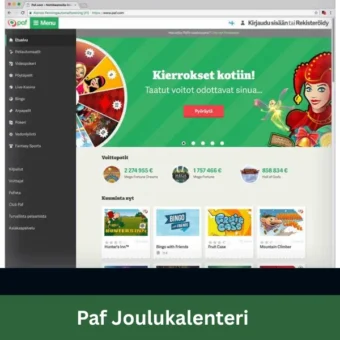 Paf joulukalenteri 2026 – bonus, ehdot ja vinkit 